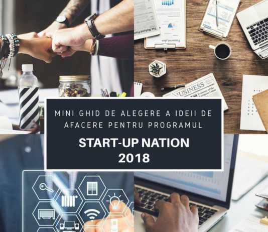 Mini Ghid Start-UP Nation 2018