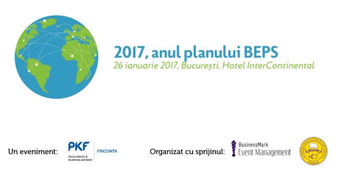 PKF Finconta și BusinessMark Event Management, anunță organizarea conferinței “2017, anul planului BEPS”.