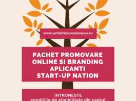 Pachet promovare online si branding Start-UP Nation Romania