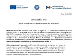 Comunicat de presa