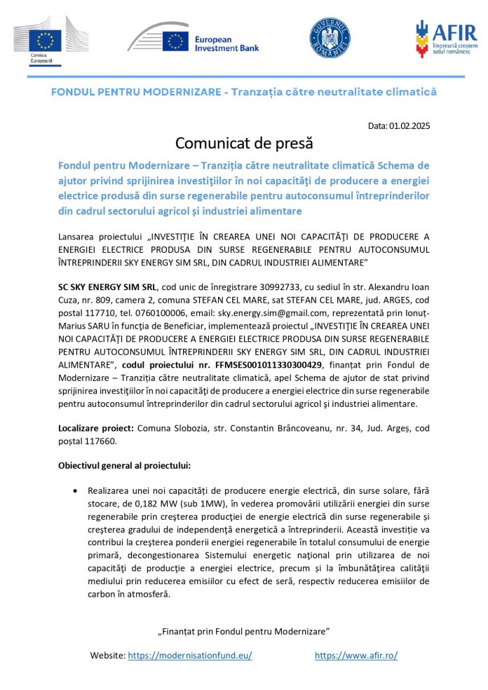 comunicat de presa - lansare proiect SKY SIM ENERGY_page-0001