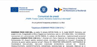 Comunicat de presa pnrr - digitalizare egbimar prod com