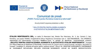 Etalon mentenanta pnrr