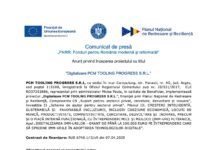 Pcm tooling progress pnrr