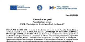 Investiții în retehnologizarea societății defaplast invest srl