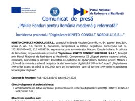 KINETO CONSULT NORDULUI S.R.L.